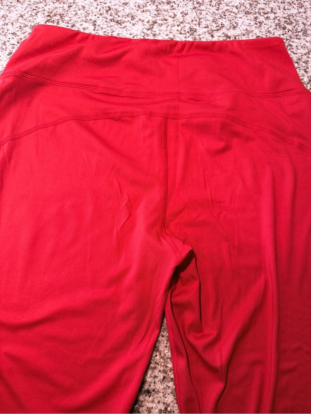 Lily & Lottie Flare Leggings Size XL Cherry Red High Rise NWT - Picture 6 of 8